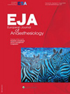 EUROPEAN JOURNAL OF ANAESTHESIOLOGY雜志封面